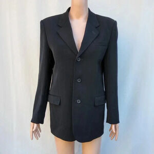 Stanley Blacker Women's Blazer Blazer Padded Shoulder Size Fully Lined